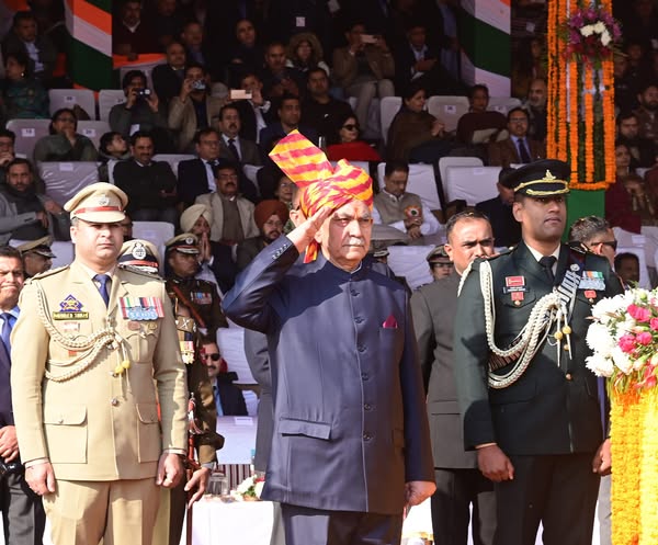 Glimpses from Republic Day Parade at MA Stadium, Jammu.