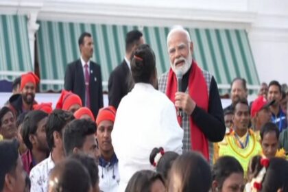 PM Modi Interacts With Republic Day Parade Participants, Highlights Vision For Viksit Bharat