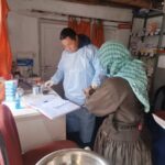 𝐏𝐫𝐞𝐬𝐬 𝐑𝐞𝐥𝐞𝐚𝐬𝐞 Block Medical Officer, Khaltse Organizes Medical Mobile Unit Camp at Hanupata Village.