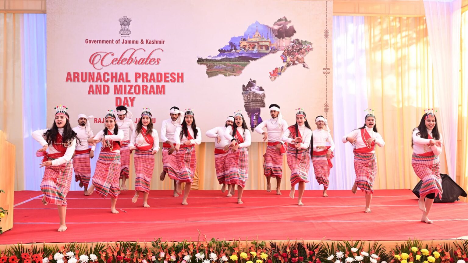 Delighted to host the citizens of Arunachal Pradesh and Mizoram today.