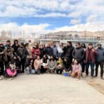 Press Release Leh, Feb 22, 2025: The Igo Phey Division, Leh, organised an educational field tour of the Sewage Treatment Plant (STP) at Agling for 25+ youth from Basgo village today.