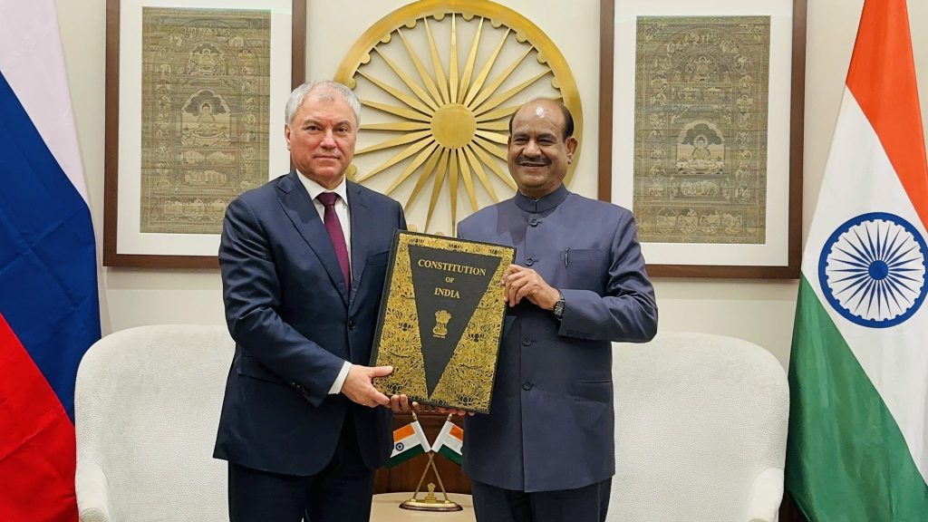 “India-Russia Friendship A Shining Example Of Cooperation And Diplomacy: Speaker Om Birla Welcomes Russian Parliamentary Delegation