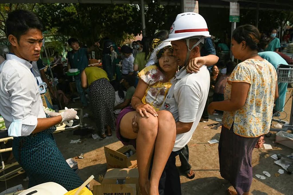 Myanmar Earthquake Death Toll Rises To 1,700 As Rescuers Scramble To Find Survivors