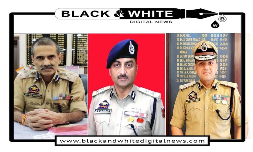 Centre Empanels Eight IPS Officers of AGMUT Cadre as IGPs, Including Three from Erstwhile J&K Cadre