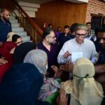 Chief Minister Omar Abdullah met various delegations at Dak Bungalow, Ganderbal, and listened to their feedback, concerns, and demands. He expressed deep appreciation for the warmth, active participation, and commitment to progress shown by the people of Ganderbal.