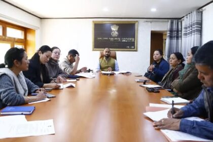 DC Leh @santoshsukhadeve Chairs District-Level NCORD Committee Meeting