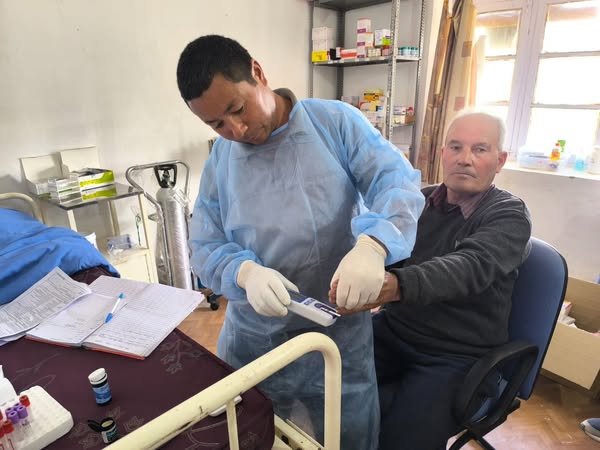 Block Medical Officer Khaltse Organizes Medical Mobile Unit Camp at Urbis Village.