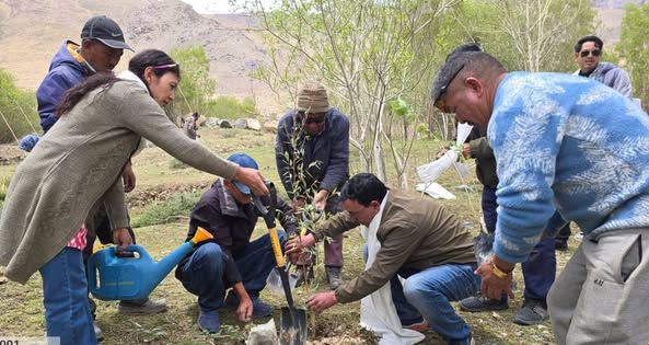 Press Release Forest Ecology and Environment Department Launches Environment Week in Nubra Valley