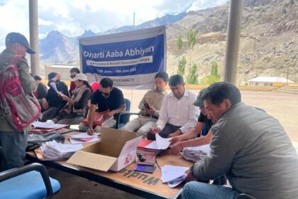 Two-day Awareness and Benefit Saturation Camps Under Dharti Aaba Abhiyan Conclude in Khaltsi