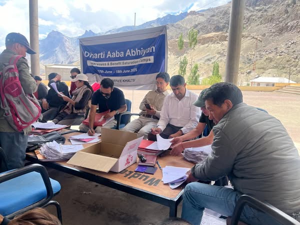 Two-day Awareness and Benefit Saturation Camps Under Dharti Aaba Abhiyan Conclude in Khaltsi