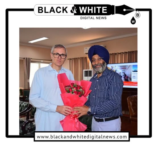 Parvinder Singh Happy Meets CM Omar Abdullah, Demands Urgent Civic Infrastructure Overhaul in Ward No. 58 under AMRUT and RDSS