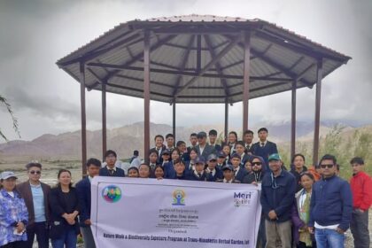 PRESS RELEASE Leh, June 4, 2025: The National Institute of Sowa-Rigpa (NISR), Leh, has successfully organised a one-day Nature Walk and Biodiversity Exposure Program on 4th June 2025 for the students of various Schools of Leh-Ladakh under the Harit Yoga initiative of Ministry of Ayush.