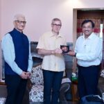 Mr. Manoj S. Gaur, Director, IIT Jammu, called on Chief Minister Omar Abdullah today.