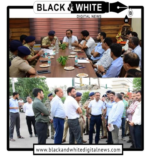 Amarnath Yatra 2025: Div Com & IGP Jammu Conduct High-Level Review of Yatri Niwas Preparations