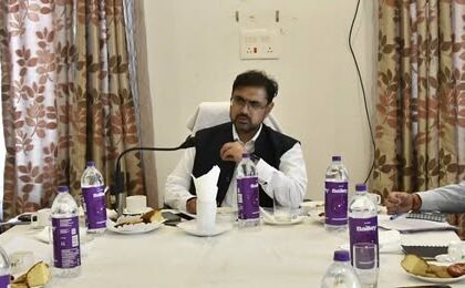 Minister Satish Sharma visits Baltal to review #SANJY2025 arrangements.