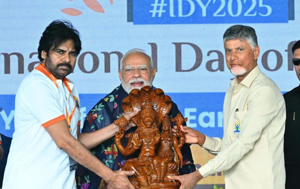 PM Modi Made Yoga A Global Wellness Movement: Chandrababu Naidu