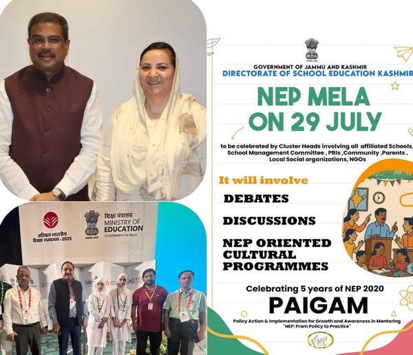 J&K shines at Akhil Bhartiya Shiksha Samagam 2025 in New Delhi!
