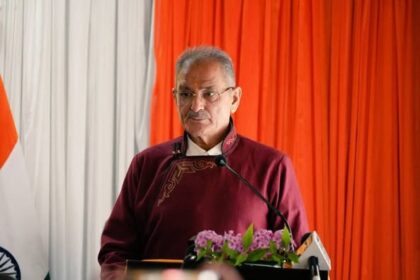 Shri Kavinder Gupta took oath as the 3rd Lieutenant Governor of Ladakh.