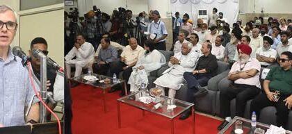 Chief Minister Omar Abdullah today inaugurated Project 13 13 at National Hospital, Jammu,