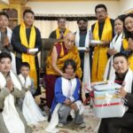 His Holiness the 14th Dalai Lama Launches Cervical Cancer Vaccine Drive in Leh under LAHDC, Leh Subsidy Scheme in Collaboration with Phande Lekjin Welfare Society.