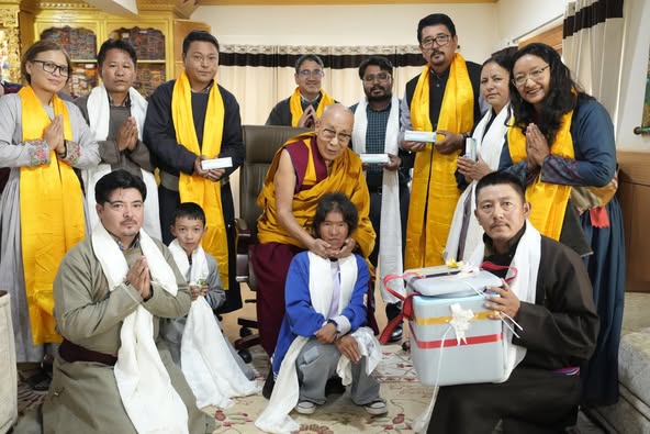 His Holiness the 14th Dalai Lama Launches Cervical Cancer Vaccine Drive in Leh under LAHDC, Leh Subsidy Scheme in Collaboration with Phande Lekjin Welfare Society.