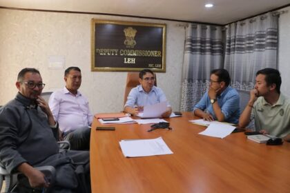CPO Leh Reviews Status of Projects Undertaken by R&B Division, Leh under District CAPEX