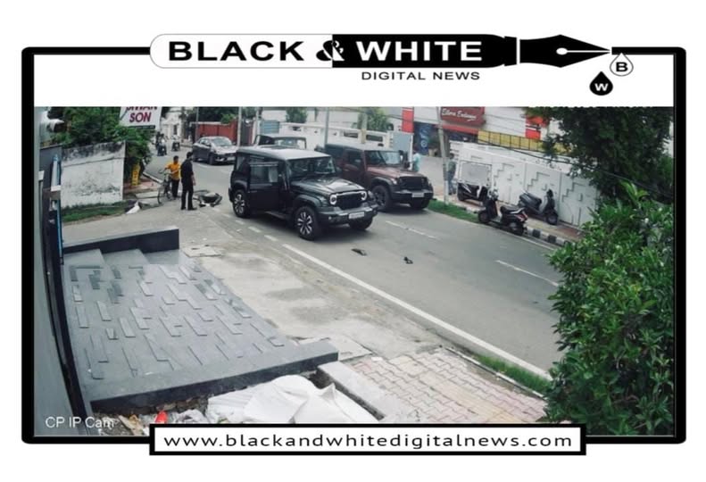 Gandhi Nagar Thar-Scooty Collision Turns Grim: BNS Section 109 Invoked After Deliberate Second Hit: DGP J&K Orders Stern Crackdown on Modified Vehicles and Rash Driving