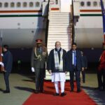 Prime Minister Modi Arrives In Namibia On Final Leg Of Five-Nation Tour