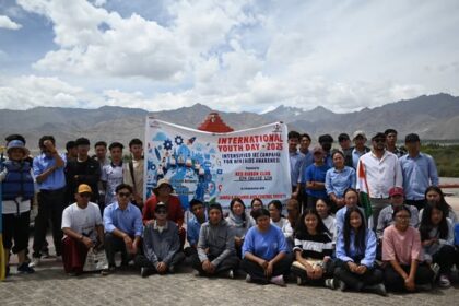 EJM College and Red Ribbon Club in Collaboration with J&K Aids Control Society celebrates International Youth Day