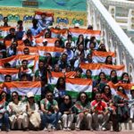 Leh August 13 ,2025: The NCC unit in collaboration with the NSS Unit of the Eliezer Joldan Memorial College organized HAR Ghar Tiranga Program on 13th August 2025.