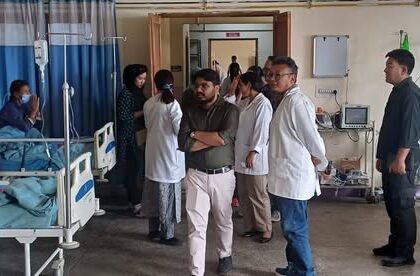 DC Leh visits SNM Hospital Leh to assess the Healthcare facility