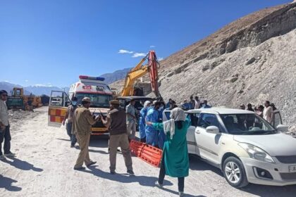 Mock Drill Exercise on Landslide Conducted Successfully in Nubra
