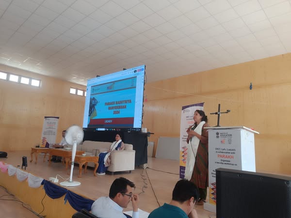 DAY-1: DIET Leh Collaborates with PARAKH, NCERT for PARAKH Rashtriya Sarvekshan 2024 aligned with Holistic Progress Card Orientation;