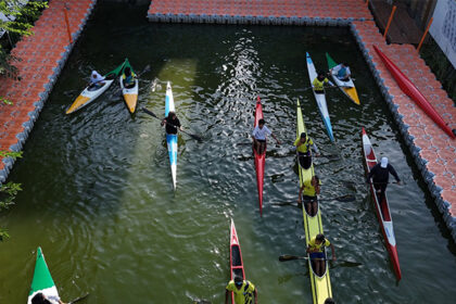 Dal Lake Transforms Into Sporting Arena With Khelo India Water Sports Festival
