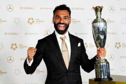 Salah Wins PFA Player Of The Year Award For Unprecedented Third Time