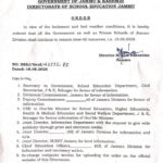 Inclement Weather: Schools In Jammu Division To Remain Closed Till Tomorrow