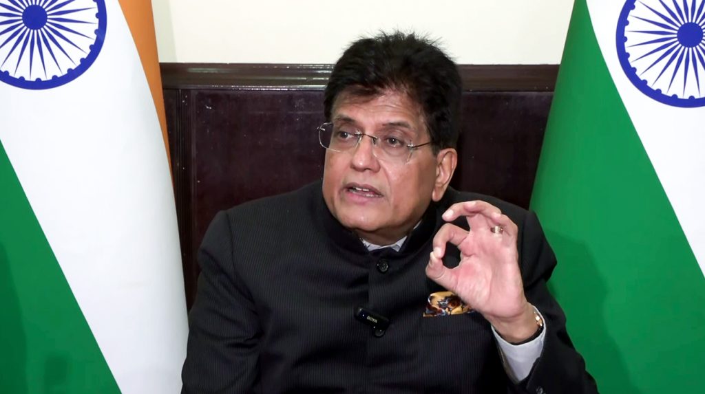 India-US Trade Negotiations On The Right Track: Piyush Goyal