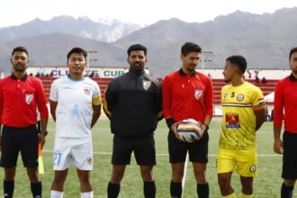 The semi-finals of the 3rd Climate Cup 2025 were played today at Astro Turf Stadium, Spituk.