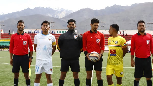 The semi-finals of the 3rd Climate Cup 2025 were played today at Astro Turf Stadium, Spituk.