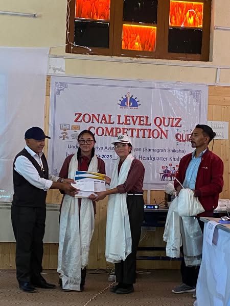 Zonal Level Science & Mathematics Quiz Competition for Elementary Schools held at Khaltse Headquarters.