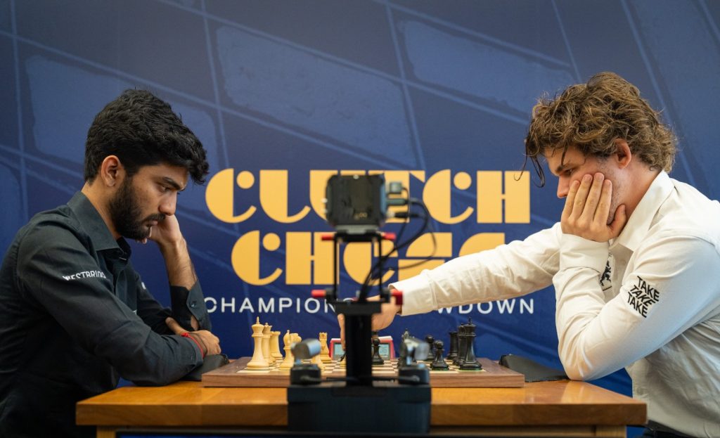 Champions Showdown: Gukesh Slips To Last, Carlsen Takes Sole Lead After Day 2