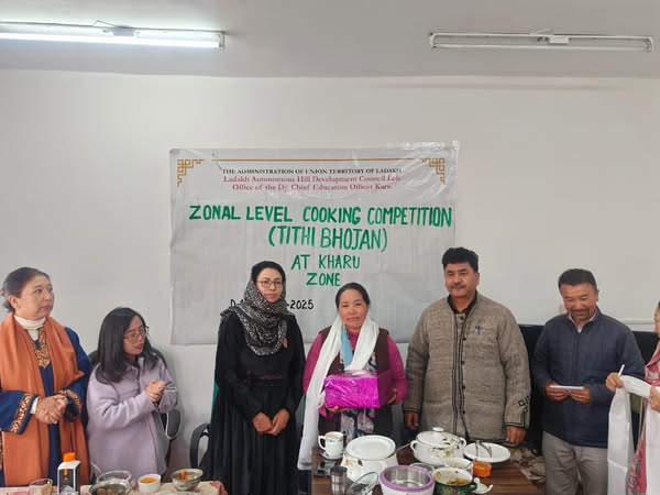 PM POSHAN Zonal Level Cooking Competition Held at Block Resource Centre, Dy. CEO Kharu