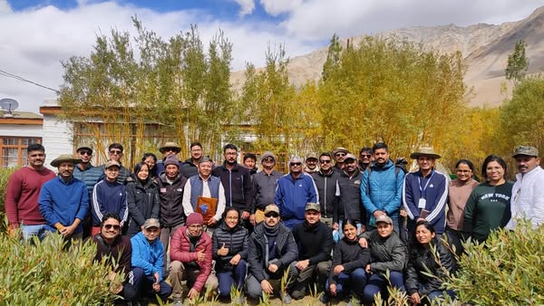 33 RFO Trainees from Karnataka Forest Academy Undertake 5th Study Tour to Ladakh
