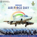 On Air Force Day, greetings to all Indian Air Force personnel & their families.