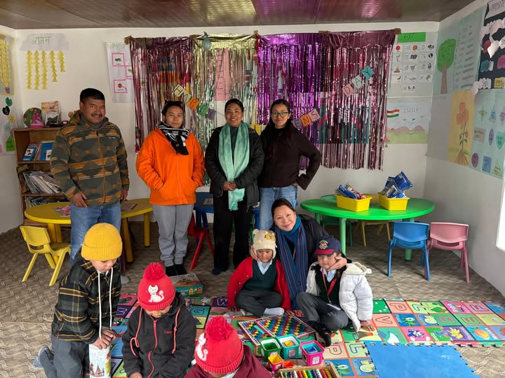 ZEO Nubra visits Remote HUNDAR Dok School