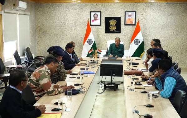 LG Kavinder Gupta chairs high-level security review meeting in Ladakh