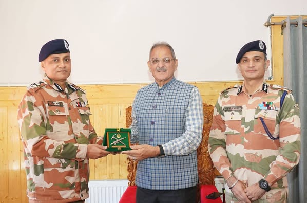 DG ITBP calls on Lt Governor of Ladakh