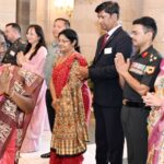 President Murmu Interacts With Faculty And Course Members Of 65th National Defence College Course