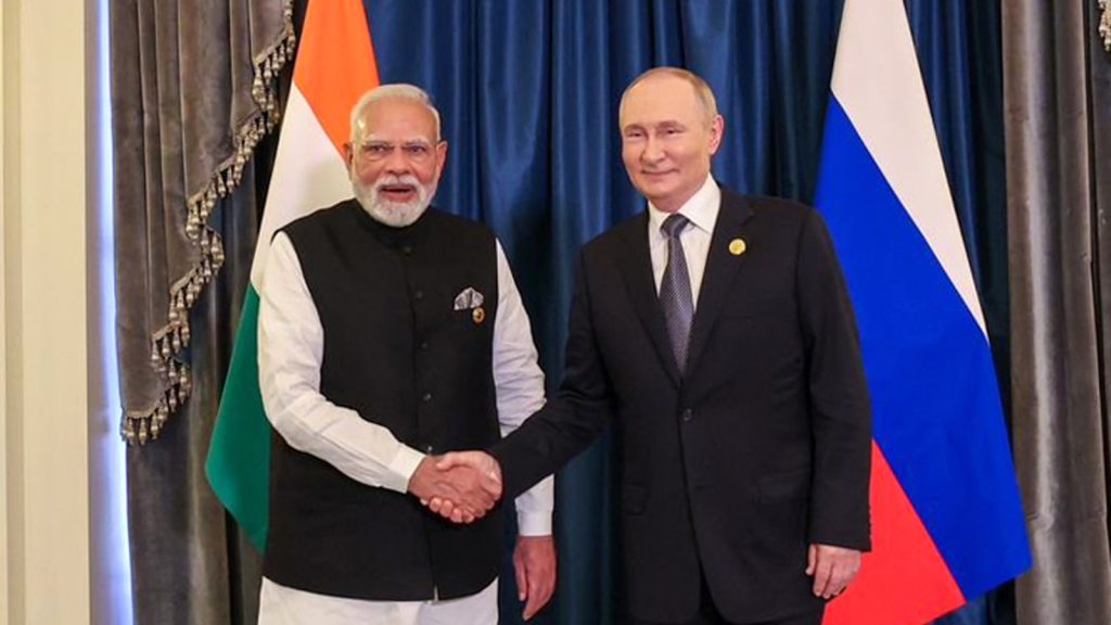 PM Modi Greets Vladimir Putin On His Birthday; Reaffirms India-Russia Strategic Partnership
