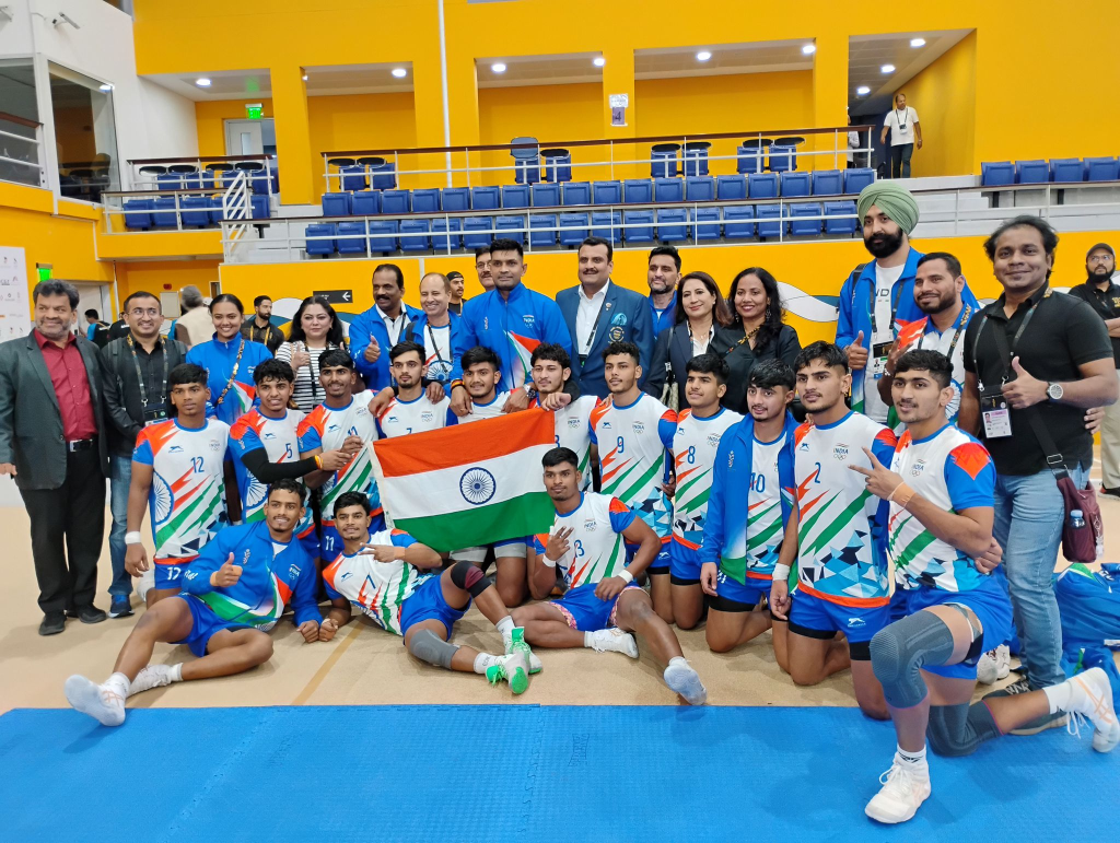 India Sweeps Kabaddi Gold At Asian Youth Games